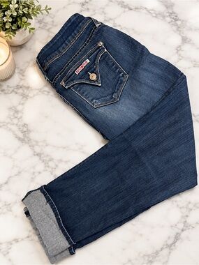 Hudson Jeans Dark Indigo Straight Leg Jeans